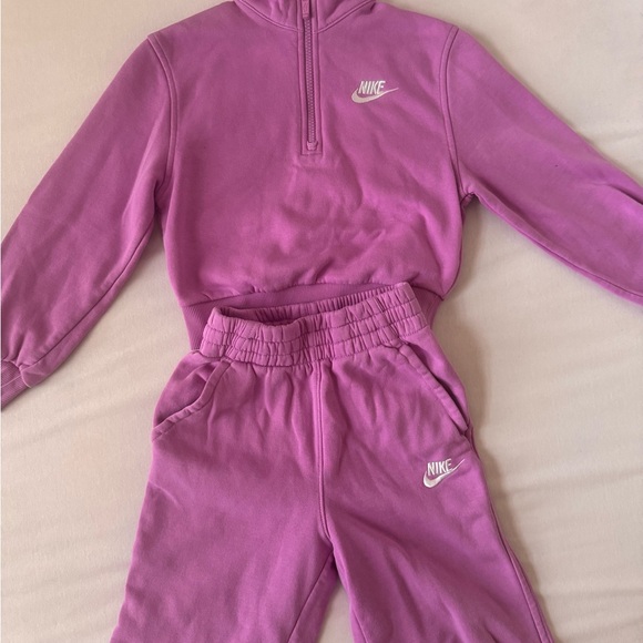 Nike Kids' Purple Joggers set - Picture 1 of 5